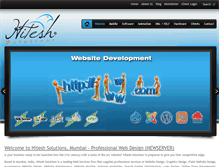 Tablet Screenshot of hitesh.co.in